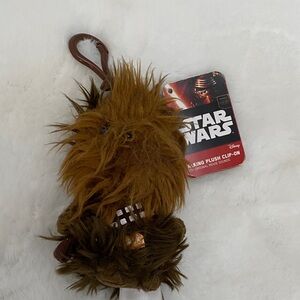 Star Wars Talking Chewbacca Brown Plush Clip-On. It works!